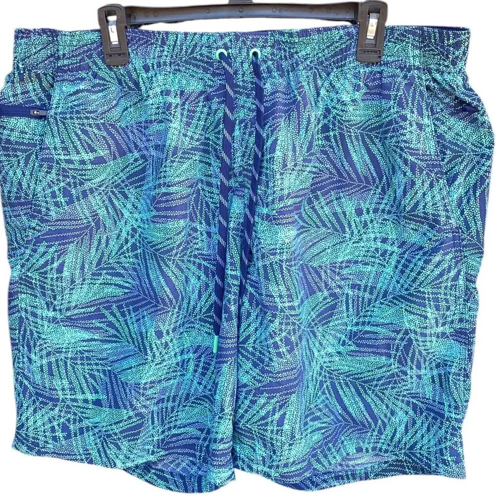 Land's End Men's 2XL UPF 50 Volley Swim Trunks 9